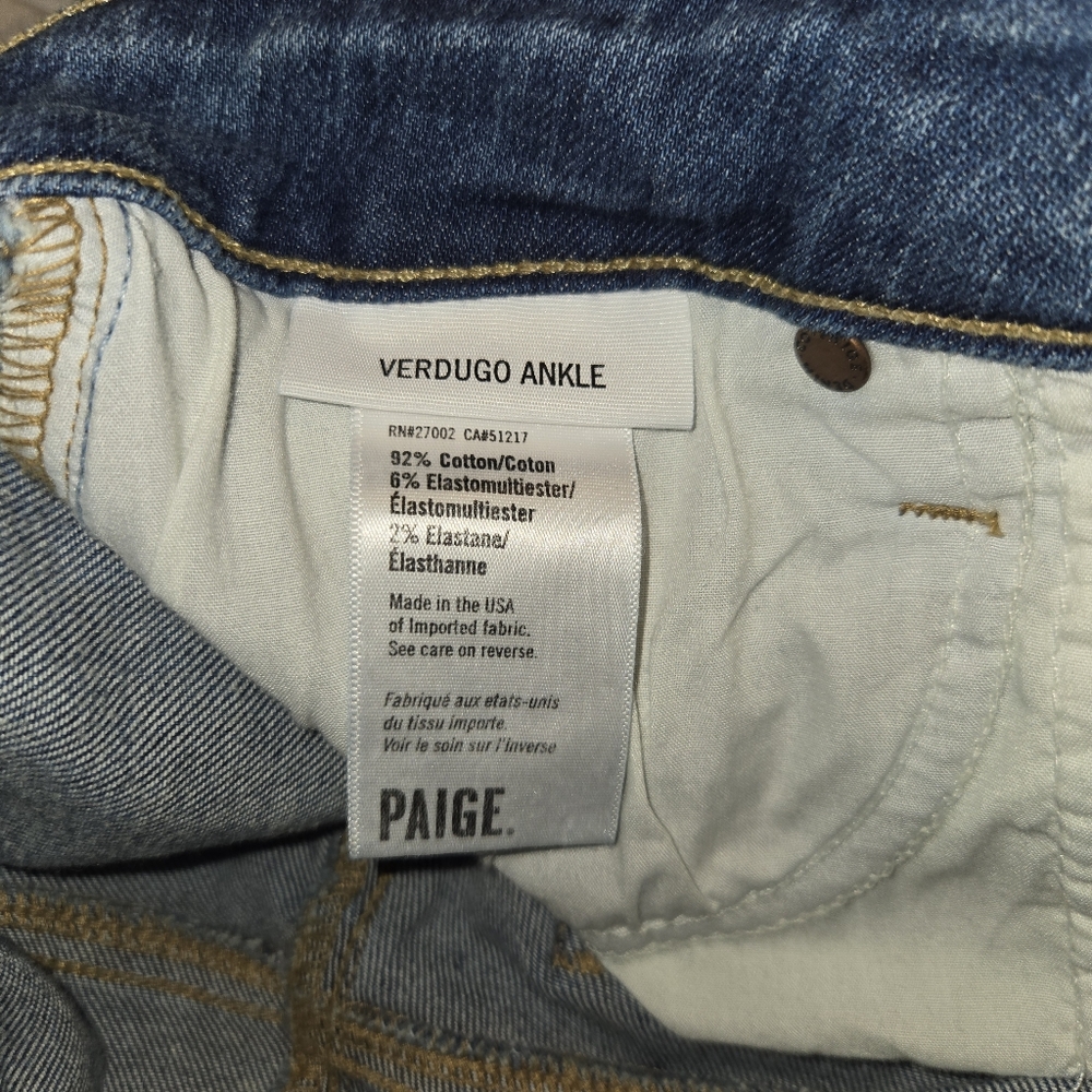 PAIGE Verdugo Ankle Jeans - Picture 7 of 9